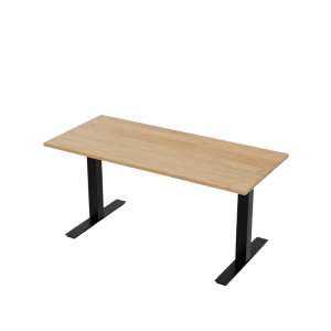 Mesa Anma Cerejeira com os pés pretos