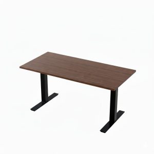 Mesa Anma Imbuia com os pés pretos