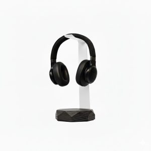 Suporte para headset, headphone Anma Black com branco