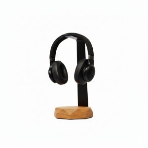 Suporte para headset, headphone Anma Teca escura