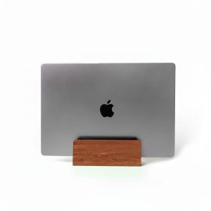 Suporte Vertical Notebook Anma Mogno com preto