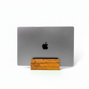 Suporte Vertical Notebook Anma Teca Escura com preto