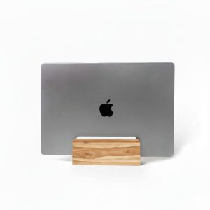 Suporte Vertical Notebook Anma Teca Mescla com branco