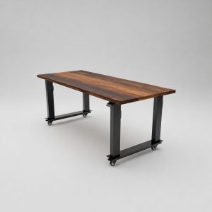 Anma DeskUltra Mesa com regulagem de altura Imbuia