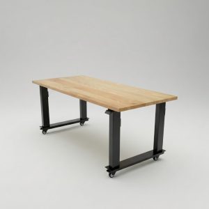 Anma DeskUltra Mesa com regulagem de altura Cerejeira