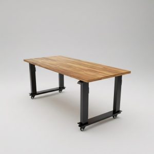 Anma DeskUltra Mesa com regulagem de altura Teca Escura