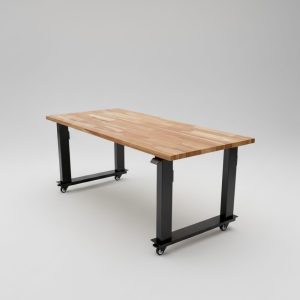 Anma DeskUltra Mesa com regulagem de altura Teca Mescla